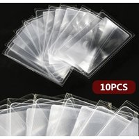 10PCS Magnifiers Credit Card Shape 3 X Transparent Magnifier Magnification Magnifying Fresnel LENS Made of Plastics
