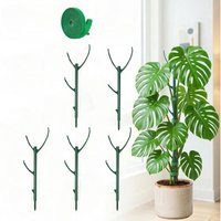 5 support frames and 1 roll of Velcro, stackable high pole with Velcro binding, designed specifically for climbing plant stem su