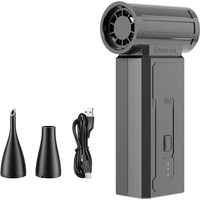 BOOSTER W01 MINI Turbo Jet Fan Turbo Fan Powerful Air Blower 100,000 RPM Powerful Blower with High Speed Duct Fan Turbo Blower