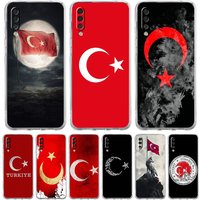 Phone Case For Samsung A16 A14 A12 A22 A32 5G A34 A42 A52 A54 A50 A70 A72 A40 A20E A10S A20S A04S A06 Cover Turkey Turkish Flag
