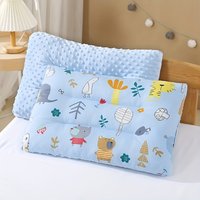 Children's Pillow Comforted with Bean Down Reversible Pillow Student Pillow Core Cartoon Daytime Pillow Four Seasons Universal