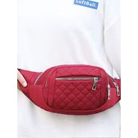 Neutral Men's Multi-functional Outdoor Sports Zipper Leisure Single Shoulder Crossbody Bag