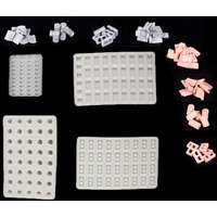 Sand Table Building Making Mini Brick Silicone Mold Cement Model Brick Small House Handmade Diy Home Art Decoration