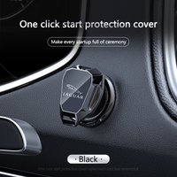 Car Engine Start Stop Switch Button Cover Ignition Cover for Jaguar XE XF XJ F-Type F-Pace XFR XKR XEL XFL XK XJL XJ6 Keychain
