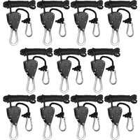 Cliquets de poulie réglables, clip de ULrapide, cintre de longe de poulie de levage, verrouillage de ULd'arc de bateau, sangle vers le bas, 4 pièces, 8 pièces, 10 pièces