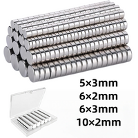 3D Printed Model 5×3mm/6×2mm/6×3mm/10×2mm Powerful Circular Magnet,3D Printing Magnets,Multi-Use for Fridge,DIY, Office,Crafts