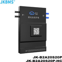 JK BMS B2A20S20P 2A BALANCE CURRENT BMS 200A BT 36V 48V 60V Li-Ion LTO 18650 Battery Lifepo4 Battery Storage Bluetooth Bms