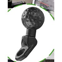 AliExpress NONE Angled Head Adapter Ball Base Angled Shock Absorbing Sturdy Alloy Ball Base Motorcycle Phone Holder Cycling Accessories for Bike