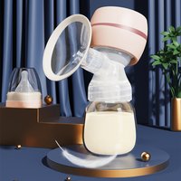 Elektrische Milchpumpe, Milchpumpe mit LED-Bildschirm, Milchzieher zum Stillen, geräuscharm, mit 180 ml Milchflasche, BPA-frei