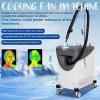 -35 ℃ Urządzenie do chłodzenia skóry zimnym powietrzem, system łagodzenia bólu i ochrony skóry do lasera diodowego 808 nm, lasera CO2 frakcyjnego, lasera pikosekundowego i IPL do zabiegów