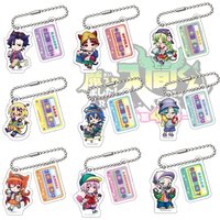 Welcome to Demon School! Iruma-kun 6cm Acrylic keychain Clara Valac Cute Chibi Shopping Cart Design Birthday Gifts