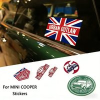 Car sticker modified label For Mini For Cooper sticker S JCW For R55 R56 R60 R61 F54 F55 F56 F60 CountrymanAccessoriesdecoration