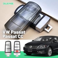 Clear TPU Car Key Case For VW Passat Passat B6 CC 2005-2014 2015 2016 2017 Key Fob Cover Protector Shell Auto Accessories