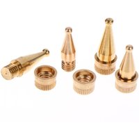 4/8Pcs Speaker Spikes For Hi-Fi Feet Speaker Stands Accessories Copper M8 Thread 28MM 35MM