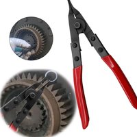 Flat Mouth Steel Ring Pliers Brake Pedal Shaft Clutch Shaft Repair Rim Circlip Pliers Auto Multifunctional Manual Repair Tool
