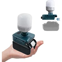 12W LED Bulb For Makita18V 20V Battery Electrical Tools Protable Work Light Cordless Flashlight Outdoors Campfire
