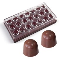 ALICAKE Polycarbonate Chocolate Mold 1.1inch 12g/pieces Bullet Shape Candy Bonbons Confectionery Bakery Baking Pastry Mould
