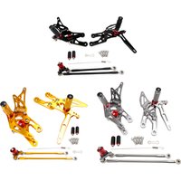 Artudatech Racing Rear Sets Footpegs Footrest For Honda CBR600RR 03-06 CBR1000RR 04-07