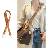 Pasek do torebki z prawdziwej skóry do LV Speedy Neverfull Alma Keepall, regulowane paski na ramię, długie paski do torebek crossbody, akcesoria.