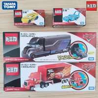 Genuine Takara Tomy Tomica Cars Mack Gal Tow Truck McQueen Transporter Diecast Car Model Mini Toy Vehicle Collectible Gift