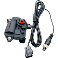 Car exhaust muffler valve controls motor Two-pin interface sports car sound wave muffler start valve switches motor