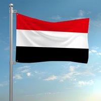 Yemen Flags Custom Wall Hanging Background Art Banner For Bedroom Home Living Room Outdoor Decor