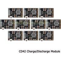 10Pcs/1pc MH-CD42 CD42 DC 5V 2.1A Mobile Power Diy Module 3.7/4.2V Charge/Discharge(boost)/battery protection/indicator Board