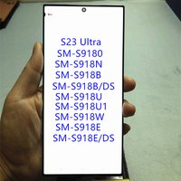 S23ULTRA 6.8" 120Hz Defective SUPER AMOLED Single Sale Pulled Parts Screen For Samsung Display S23 ULtra 5G S918B/DS 918U 918W