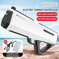 Fully Automatic Watergun Electric Water Gun Summer Outdoor Toys For Children Spraying Guns Continuous Firing Water Gun Pool Toy