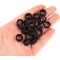 20PCS 1/64 Tire Skin Car Model Scene Accessories DIY Black Tire Wheels Car Model Scene Accessories 8*12*5mm Children Boy Toy New