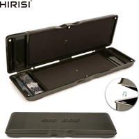 Hirisi Carp Fishing Leader Box Double Sided Stiff Hair Rig Board with Pins Rig Storage Organizer for Angling Accessories W535