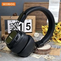 SEOBIOG Over Ear Headset Wireless Bluetooth Headphones Bluetooth5.3 Technology Stable Continuous Connection Headset For PC