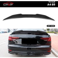 Prawdziwy spojler dachowy z włókna węglowego do Audi A4 B9 Sedan 2017-2020, styl PSM