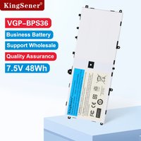 KingSener VGP-BPS36 Battery For SONY Vaio Duo 13 Convertible Touch 13.3" SVD13211CG SVD132A14W SVD1321M2EW 7.5V 6320mAh 48Wh
