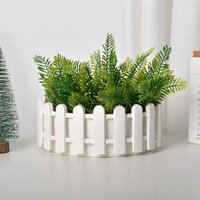 Fence style flowerpot fence circular fence plastic flowerpot green plant succulent pot hydroponic