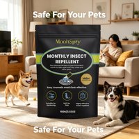 Insect Repellent Powder Repels Ants Fleas Ticks & Mites Long-Lasting Barrier Pet Safe Pest Control Easy to Use for Home Garden
