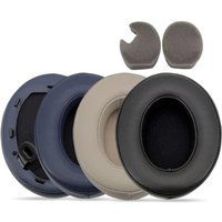 652F Sheepskin Earpads Earmuff for WH-1000XM4 1000XM4 Headphones Active Noise Cancelling Lambskin Ear Cushions Earpad Set