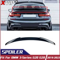 XVIP Auto M4 Stil Dachspoiler Glänzend Schwarz Flügel Für BMW 3er G20 G28 2019-2022 330i 330e Limousine ABS Entenschwanz Kofferraumspoiler