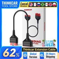 60CM Thinkcar Thinkdiag OBD2 Extension Cable 16Pin Male to Female Diagnostic Extender Cord Adapter Car Diagnostic Cable