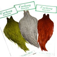 Agent sale fly tying dry fly cape 5 optional colors rooster hackle cape wide range sizes fly tying feathers for all purpose use