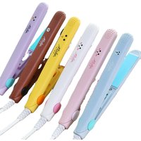 2023 Popular Curling Iron Ceramic Straightening Styling Tools Curler Flat Iron Mini Hair Straightener