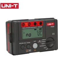 UNI-T UT502A Insulation Resistance Tester 2500V 20GΩ Digital Megometer Voltmeter Auto Range Backlight Ground Ohmmeter