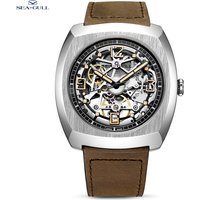 2025 Seagull Luminous Watch For Men Automatic Mechanical Wristwatches Waterproof Skeleton Dial Relogio Masculino 849.27.6094