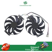 FDC10H12S9-C T129215BU 6PIN RTX 2060 Super GPU Fan For ASUS GTX 1660 1660Ti Dual EVO OC RTX2070 Graphics Card Cooler Fan image 3