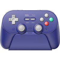 8BitDo Pro 3 Wireless Gaming Controller for Switch 1/2 Windows, Apple TMR Joysticks with Switchable Triggers, Swappable Button