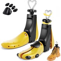 Tough Dual-Action Shoe Stretcher - Professional High Top Shoe Stretcher - Adjustable Tool for Tight Footwear Sneakers & Boots