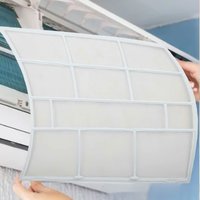 Wall Mounted Filter Cover For Air Conditioner Filter Household Air Conditioner Filter Cover Machine Home Appliance Parts