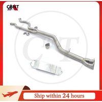 CBNT 89MM/3.5" Single Mid pipe for BMW M3 F80 M4 F82 S55 3.0T Exhaust Middle Pipe with Brace High Quality SS304 Exhaust System