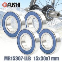 4PCS MR15307-LLB 15*30*7 mm ABEC-3 Ball Bearings 15307RS For Industry Nine Bicycle Hub Bottom Bracket MR15307 RS Ball Bearings