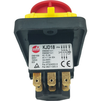 7pins 400V/50Hz 5E4 On/Off Electrmagnetic Power Switches for Vessel Boat Grinding Machine KJD18
